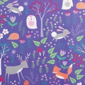 Forest Friends Purple